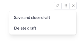 Drag & drop attachments