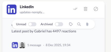 Drag & drop attachments