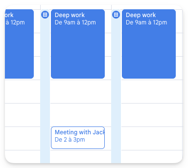 Step 5: event created